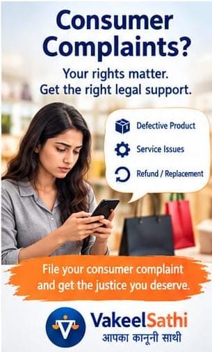 Consumer Complaint Filing — VakeelSathi legal service