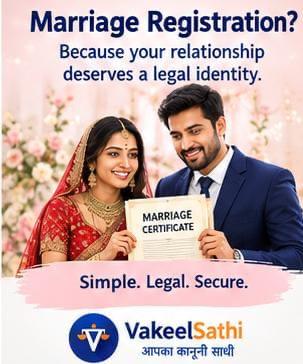 Marriage Registration — VakeelSathi legal service