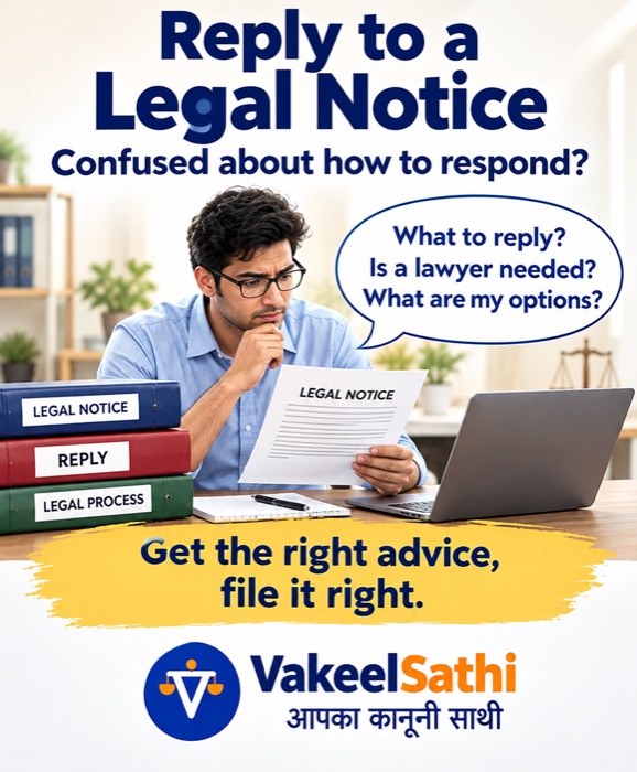Reply to a Legal Notice — VakeelSathi legal service