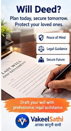 Will Drafting — VakeelSathi legal service